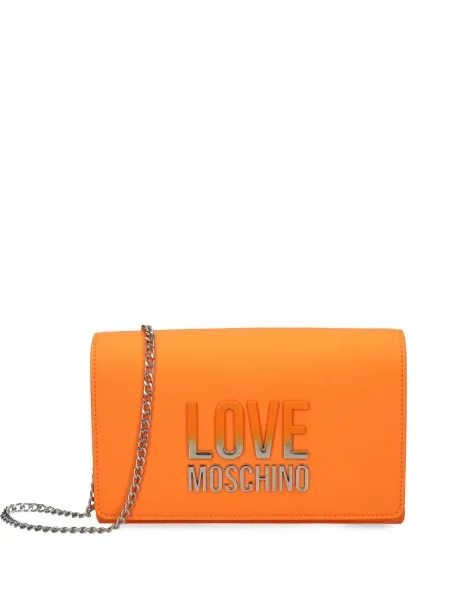 Geanta crossbody Love Moschino portocaliu
