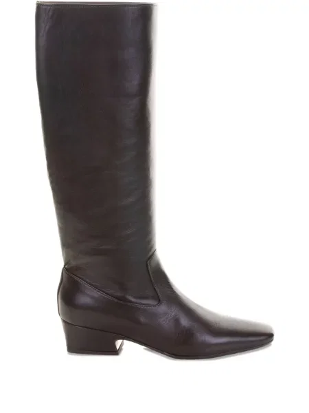 Botine Lorena Paggi din piele maro