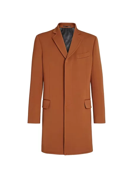 Palton Ferragamo maro