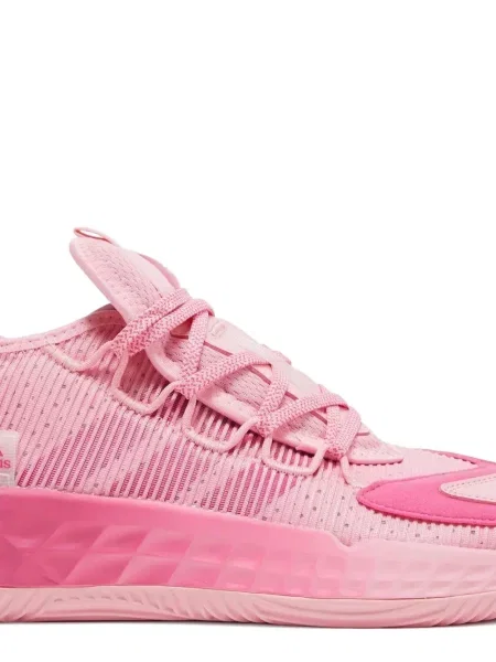 Běžecký květinový top Adidas šedý