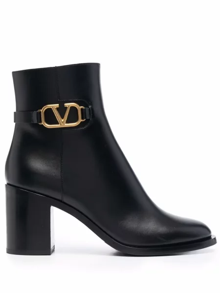 Cizme scurte Valentino Garavani negru