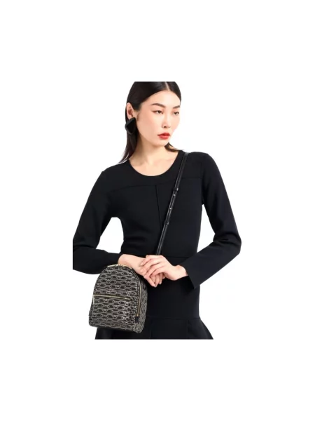 Plecak Emporio Armani skórzany czarny