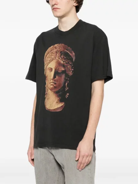 Tricou Melt cu imagine gri