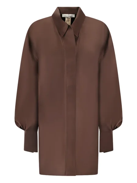 Bluză Di Stavnitser din organza maro