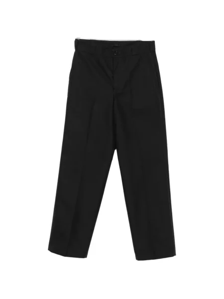 Pantaloni Prada cu autograf negru