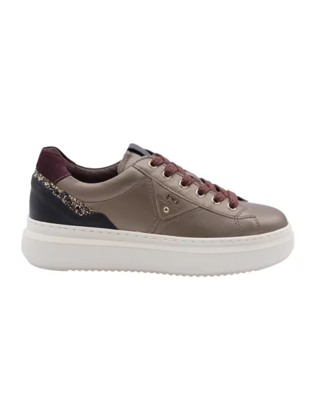 Sneakersy Nerogiardini brązowe