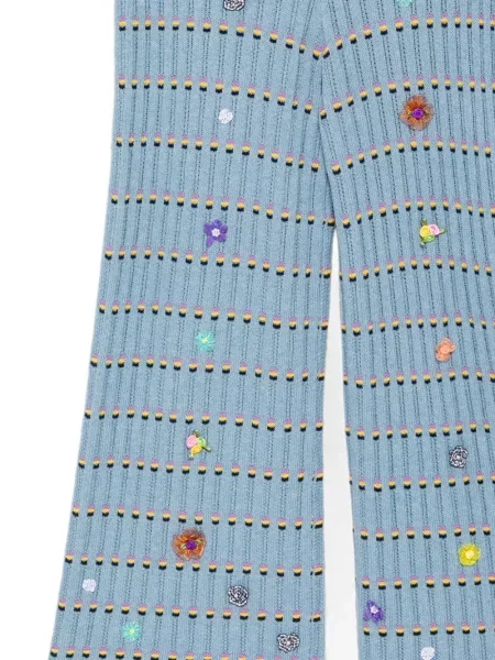 Pantaloni Yanyan Knits albastru