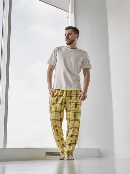 HANDY WEAR Comfort Штани для дому жовтий