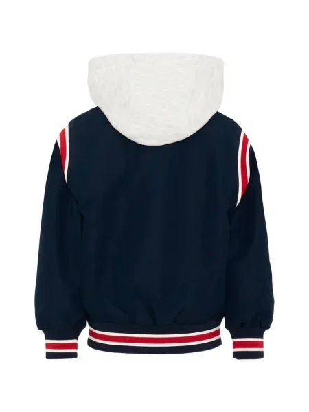 Kurtka bomber dziecięcy Tommy Hilfiger niebieski