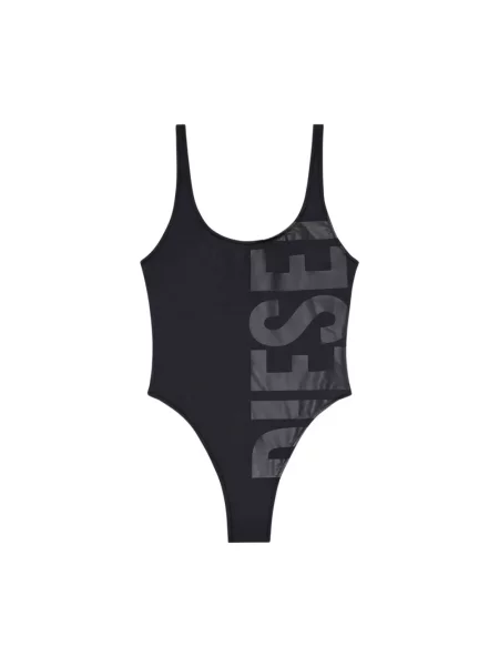 Diesel jednoczęściowy strój kąpielowy BFSW-KYLIA SWIMSUIT miękka miseczka czarny