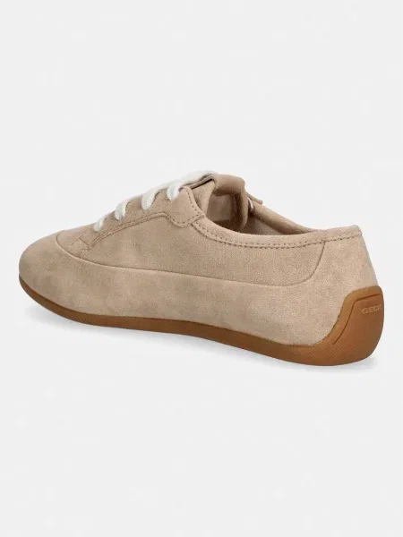 Geox sneakers din piele întoarsă D ADDISSE bej