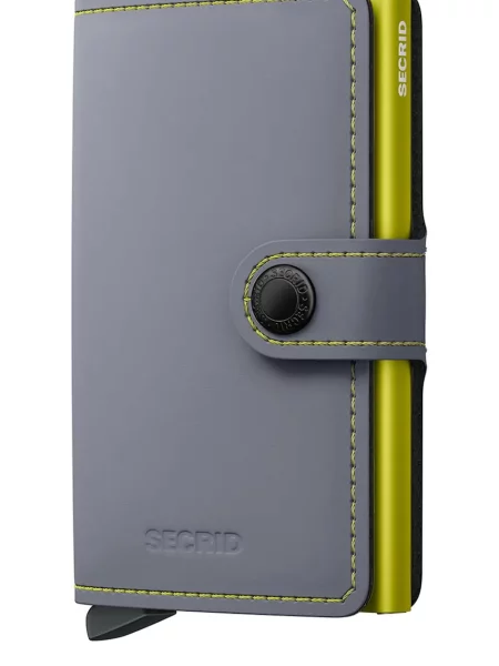 Кожен портфейл Secrid MATTE черно
