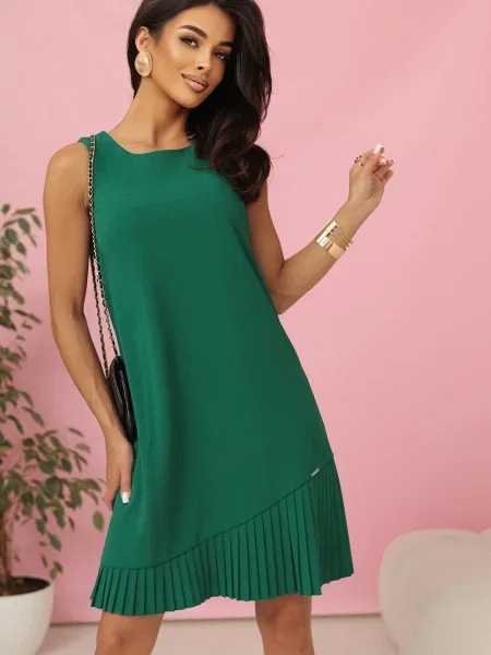 Костюм рокля Numoco зелено