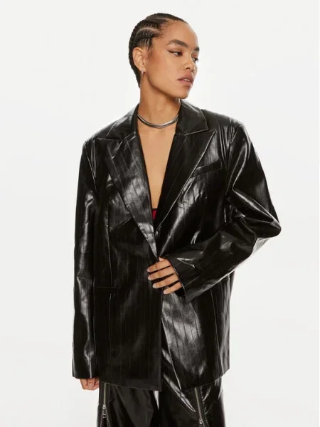 ROTATE Sacou Nessie Oversize negru