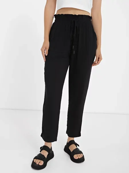 Piazza Italia Штани повсякденні Без підкладки чорний