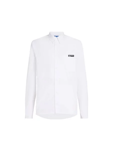 KARL LAGERFELD JEANS Cămașă Poplin' alb