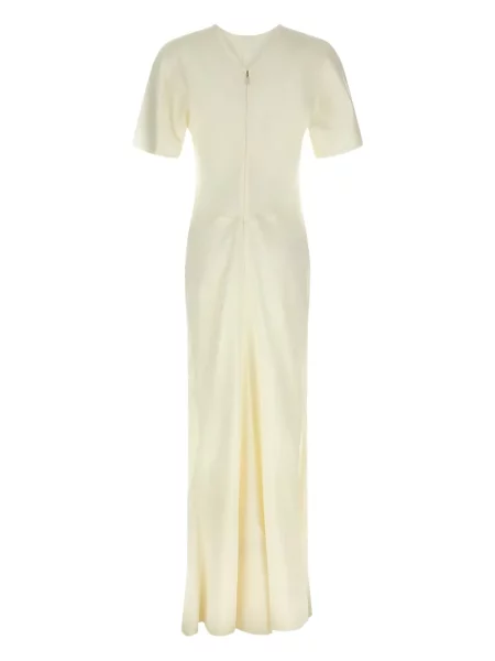 Rochie Victoria Beckham drapată de costum