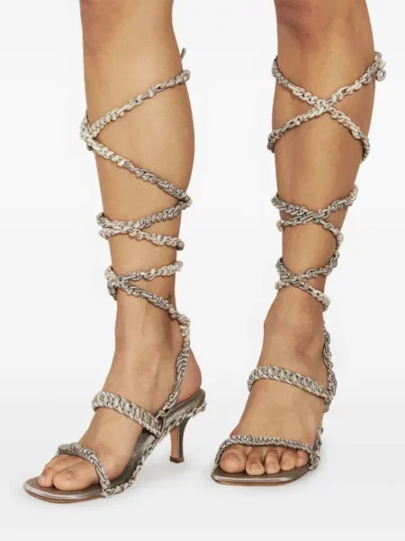 Sandály Isa Boulder šedé