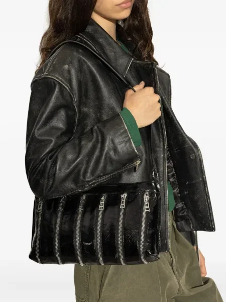 Geanta de piele Zadig&voltaire din piele negru