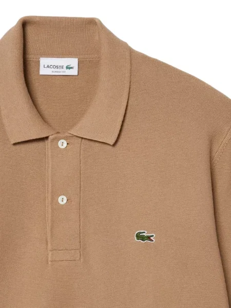 Polokošeľa Lacoste hnedá