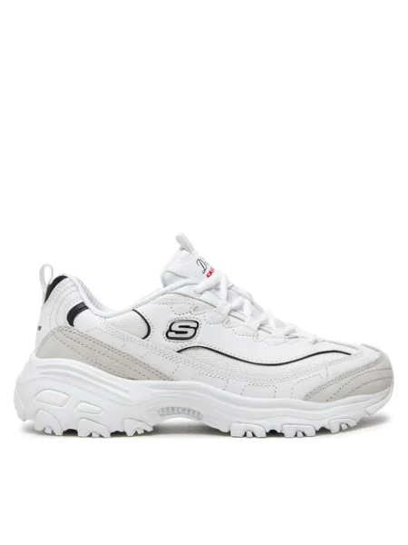 Skechers Сникърси D'Lites бял