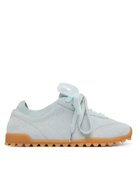 Calvin Klein Сникърси Low Profile Run Mg Sue Db Laces светлосин