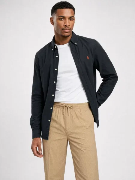 Dlouho košile Polo Ralph Lauren černá