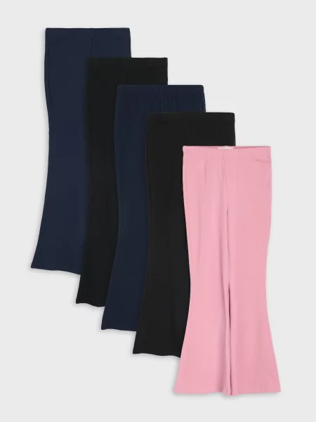 Sinsay legíny flare 5 pack vícebarevná