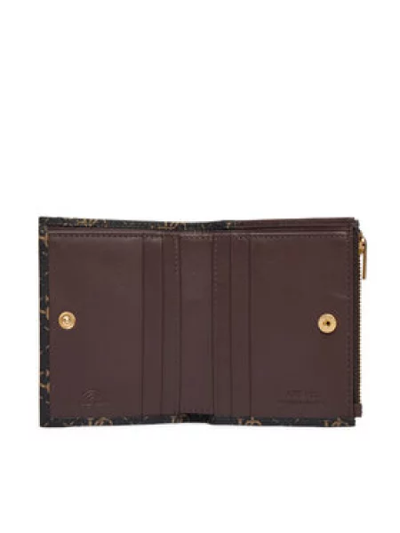 Guess denarnica usnjena MILANO rjava