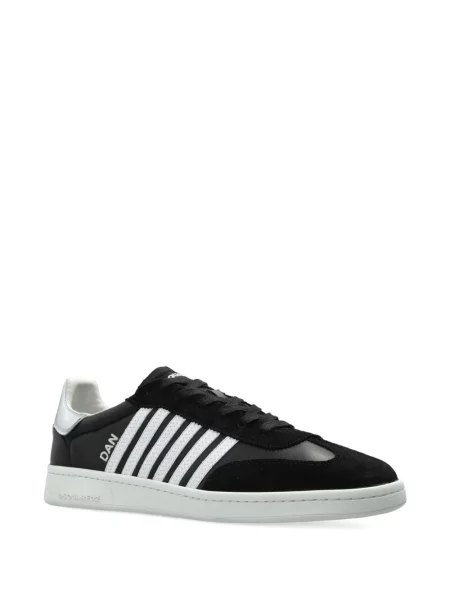 Sneakerși Dsquared2 cu dungi negru