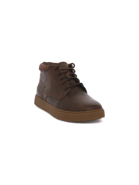 Členkové topánky Clarks hnedá