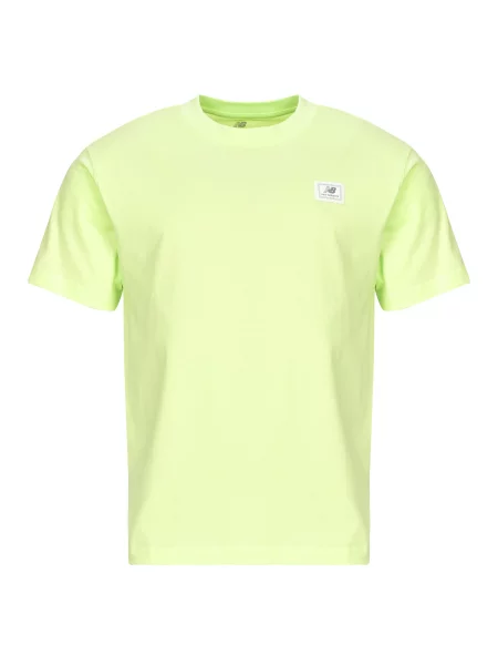 Majica New Balance s kratkimi rokavi rumena