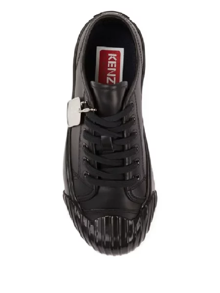 Sneakerși Kenzo din piele negru