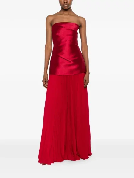 Rochie Solace London fără bretele roșu
