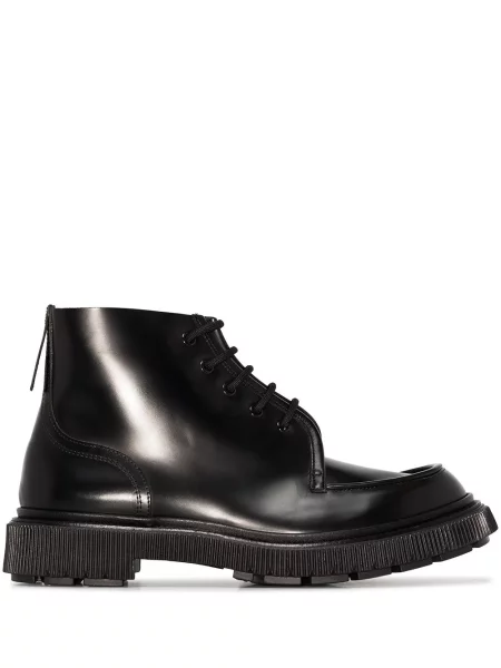 Botine Adieu Paris din piele negru