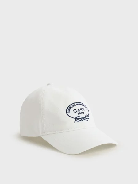 Кепка Gant біла