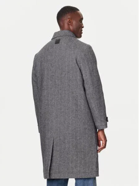 Calvin Klein Vilnonis paltas pilka