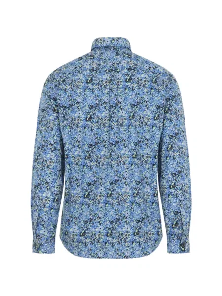 Virágos hosszú ing Paul Smith nyomtatás kék