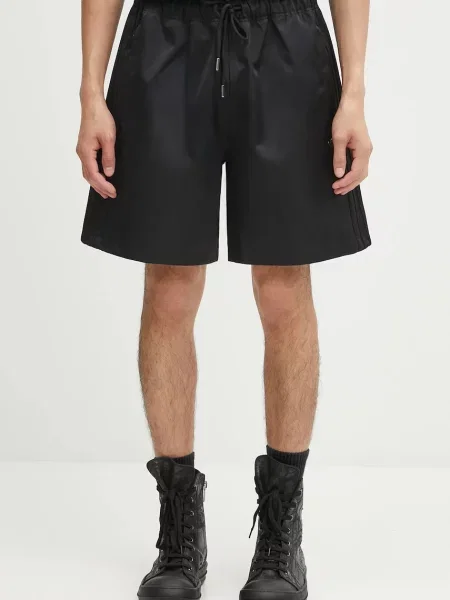 Σορτς adidas Originals Satin Short μαύρο