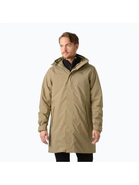 Geacă de ploaie pentru bărbați Helly Hansen Brussel Ins pebble