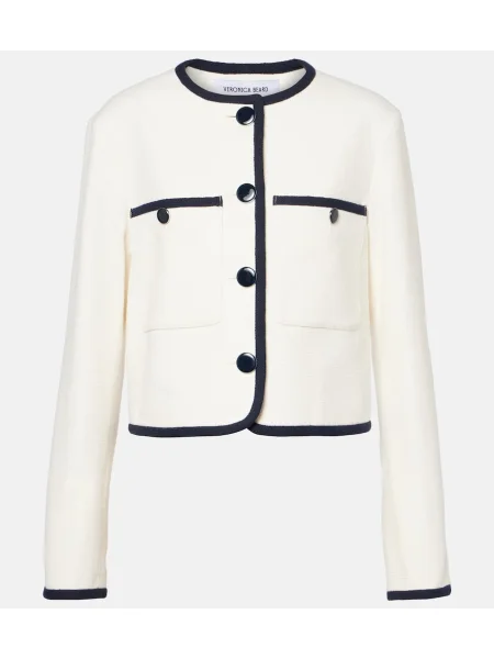 Geacă Veronica Beard alb