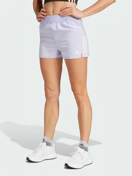 Переработанный спортивные шорты Adidas фиолетовые