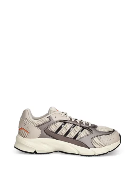 Pruhované běžecké běžecké boty Adidas Run 70S s potiskem černé