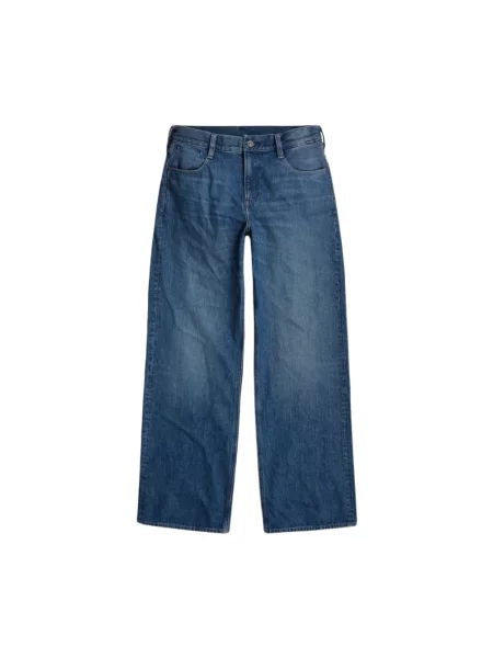 G-Star Raw jeansy Judee medium waist niebieskie