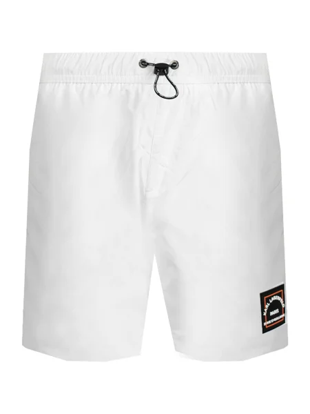Slip de baie Karl Lagerfeld Beachwear alb