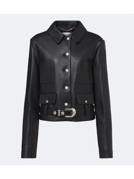 Geanta de piele Altuzarra negru