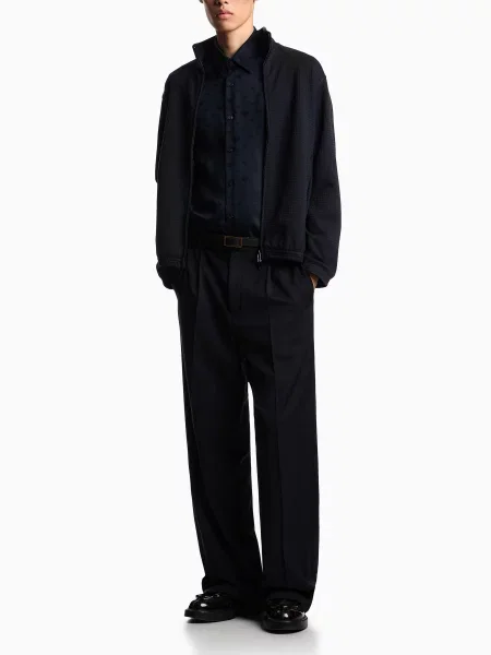 Сорочка Emporio Armani ліоцелл синій