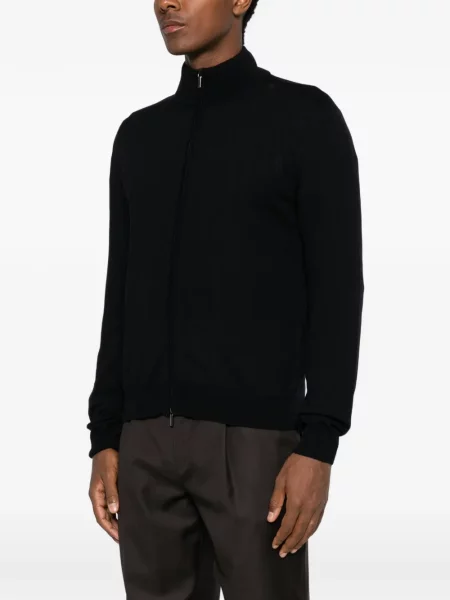 Cardigan Heritage tricotate albastru