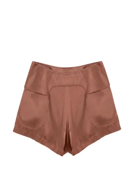 Pantaloni scurți Tom Ford cu talie înaltă roz