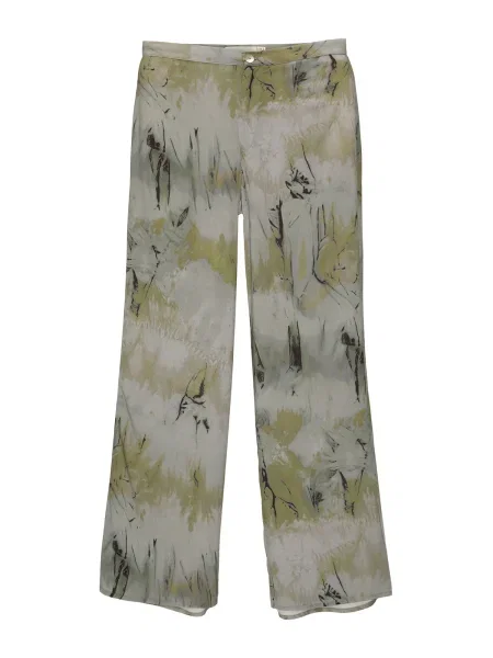 Pull&Bear Pantaloni gri / oliv / verde închis negru